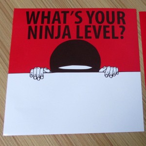 kilroy ninja sticker